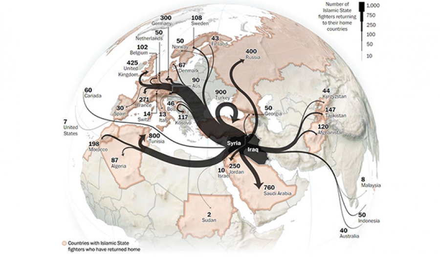 „ისლამური სახელმწიფოს“ მებრძოლები უკან ბრუნდებიან – Washington Post
